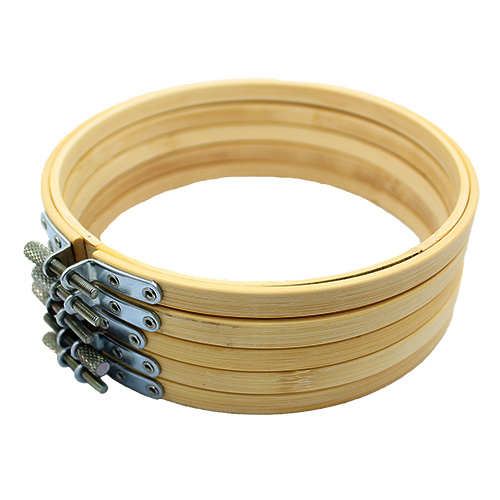 48024 Sullivans Bamboo Embroidery Hoop - 6"/15cm