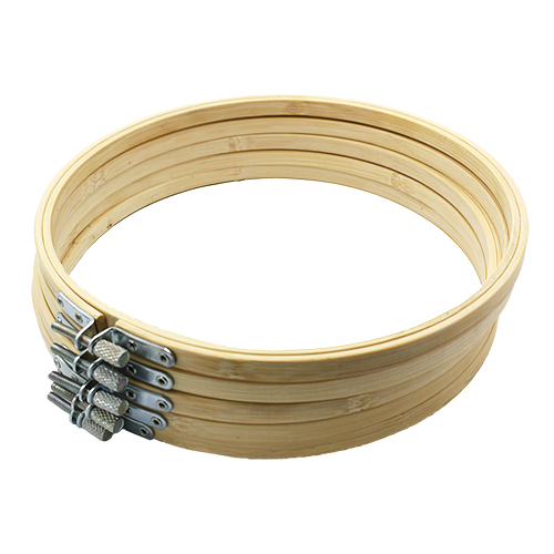 48025 Sullivans Bamboo Embroidery Hoop - 8"/20cm