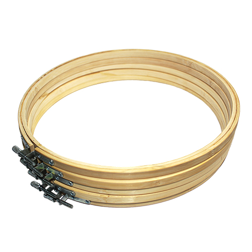 48026 Sullivans Bamboo Embroidery Hoop - 10"/25cm