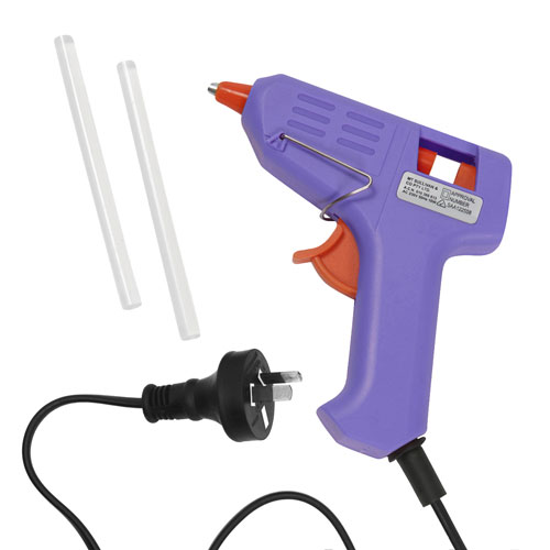 48484 Sullivans Low Temperature Glue Gun - 10 Watt - Purple