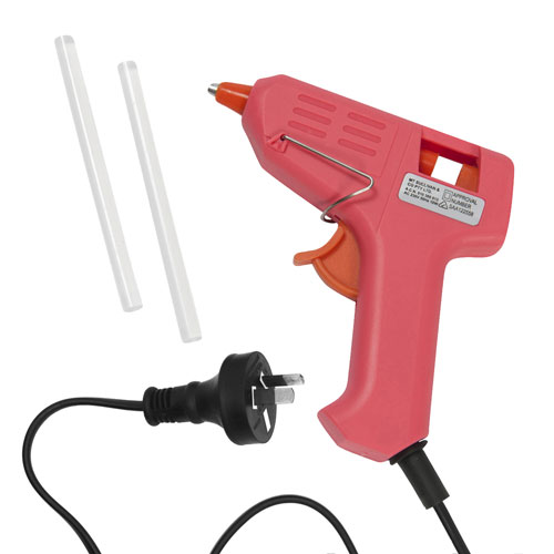48485 Sullivans Low Temperature Glue Gun - 10 Watt - Pink