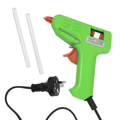 48486 Sullivans Low Temperature Glue Gun - 10 Watt - Lime