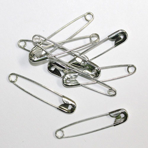 48521 Quilters Safety Pins Size 2 Silver