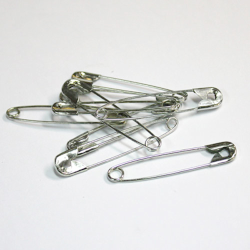 48522 Quilters Safety Pins Size 3 Silver