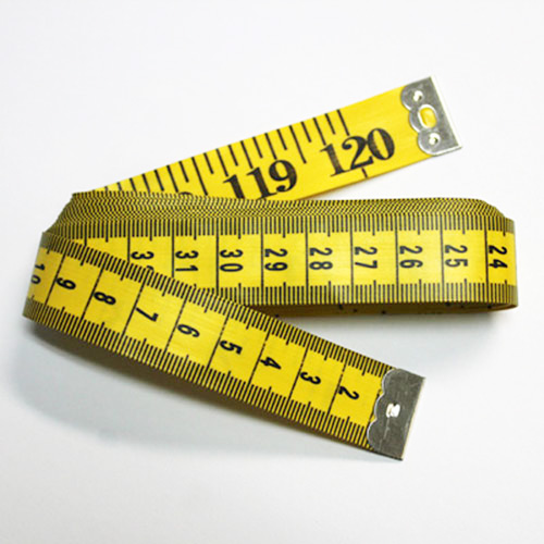 48627 Quilters Tape Measure 300cmx20mm Yellow