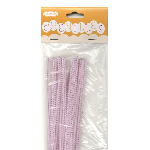 48978 Chenille Stick 3mm Light Pink