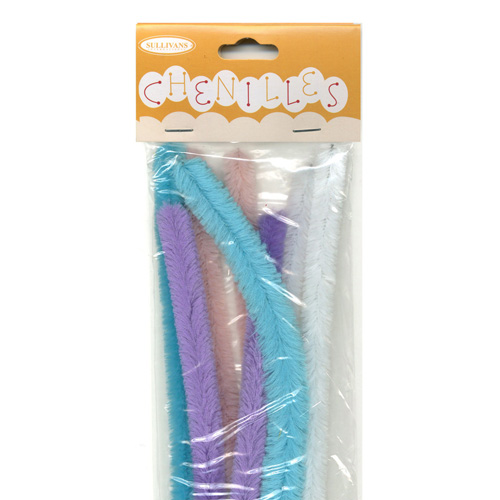 48997 Chenille Stick Pastel Mixed Value Pack