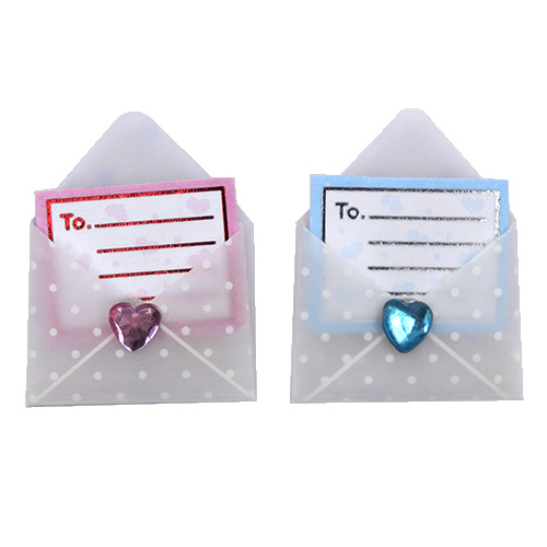 49375 Emb Envelopes Pink & Blue Paper