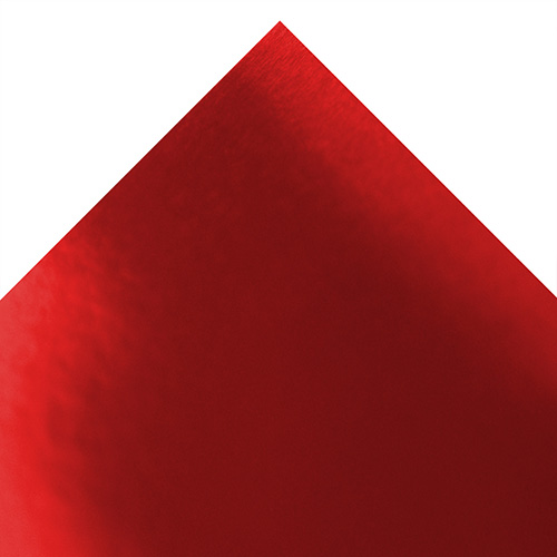 49988 Sullivans A4 Mirror Foil Card - Red