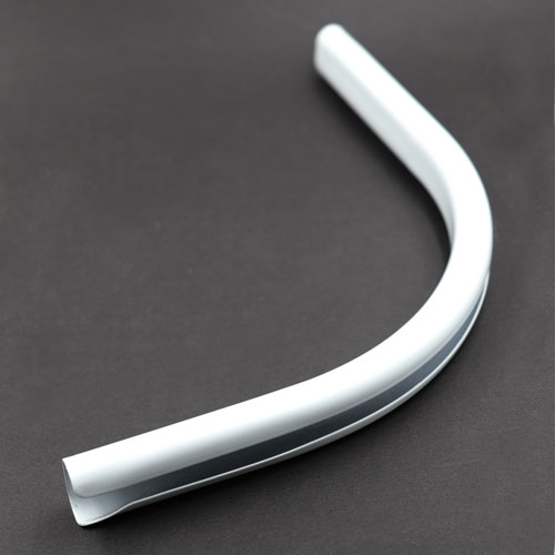 500395 Corner Bend White