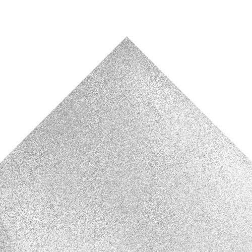 50413 Sullivans A4 Glitter Card - Silver