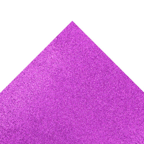 50417 Sullivans A4 Glitter Card - Cranberry