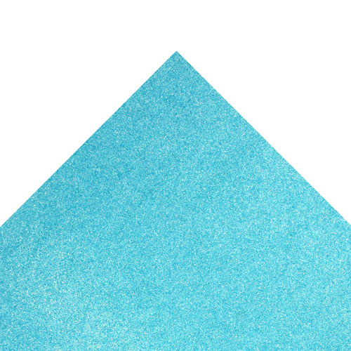 50418 Sullivans A4 Glitter Card - Blue