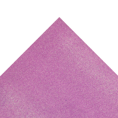 50420 Sullivans A4 Glitter Card - Purple