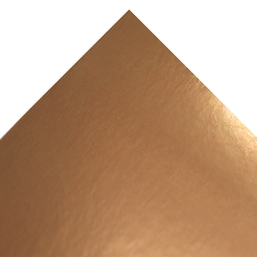 50496 Sullivans A4 Mirror Foil Card - Copper