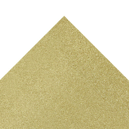 50631 Sullivans 12"x12" Glitter Cardstock - Gold