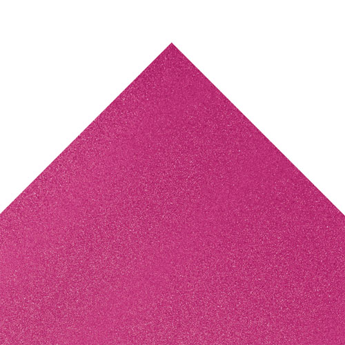 50636 Sullivans 12"x12" Glitter Cardstock  - Cranberry