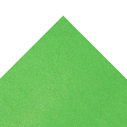50638 Sullivans 12"x12" Glitter Cardstock - Green