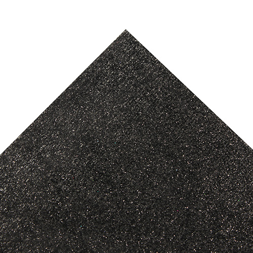 50640 Sullivans 12"x12" Glitter Cardstock - Black
