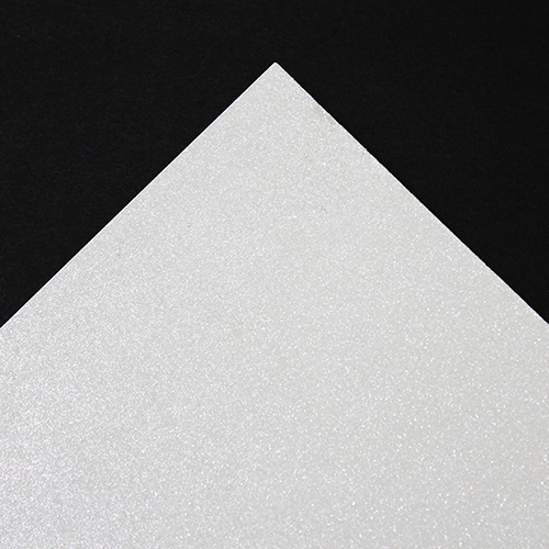 50641 Sullivans 12"x12" Glitter Cardstock - White