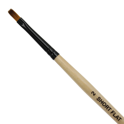 50827 Sullivans Paint Brush Short Flat Size 2