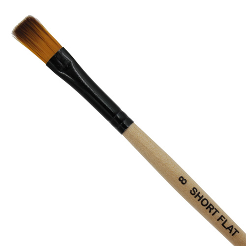 50830 Sullivans Paint Brush Short Flat Size 8