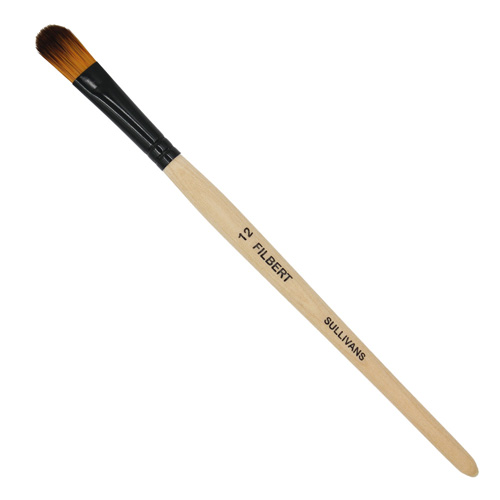50843 Sullivans Paint Brush Filbert Size 12