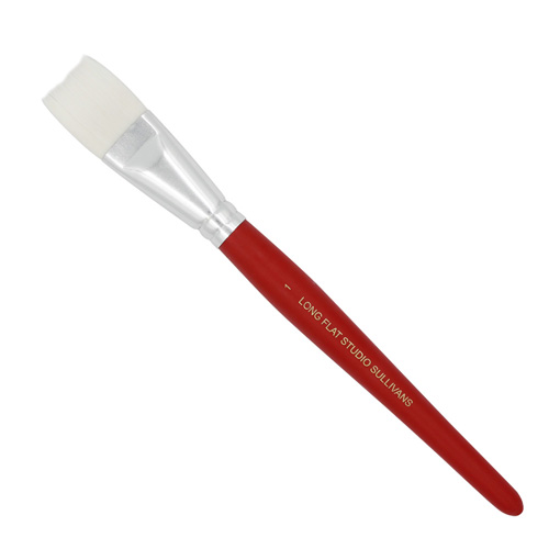 50857 Sullivans Paint Brush Long Flat Studio Size 1