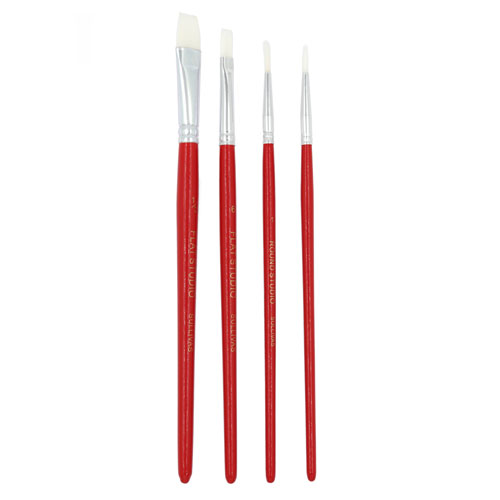 50860 Sullivans Super Value 4pk Paint Brushes - Assorted 