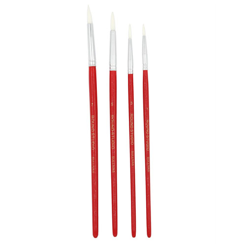 50861 Sullivans Super Value 4pk Paint Brushes -  Assorted 