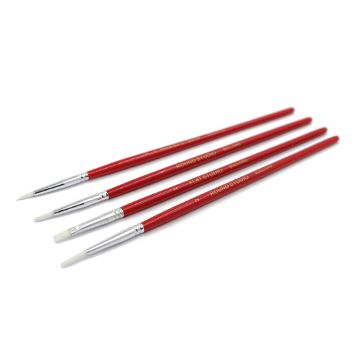 50863 Sullivans Super Value 4pk Paint Brushes -  Assorted 