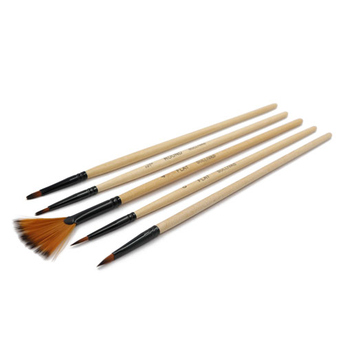 50864 Sullivans Super Value 5pk Paint Brushes -  Assorted 