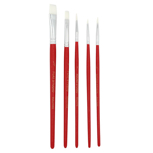 50866 Sullivans Super Value 5pk Paint Brushes -  Assorted 