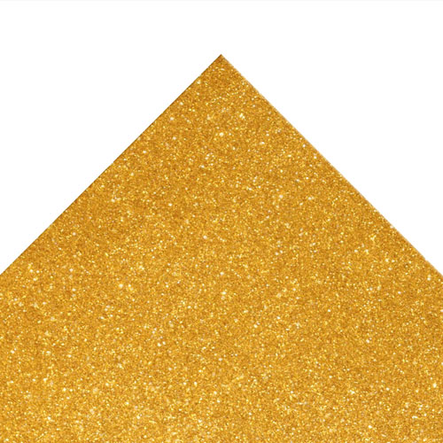 50884 Sullivans A3 Glitter Foam Sheet - 1.5mm Thick - Gold