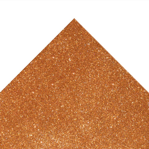 50885 Sullivans A3 Glitter Foam Sheet - 1.5mm Thick - Orange