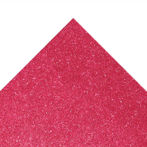 50886 Sullivans A3 Glitter Foam Sheet - 1.5mm Thick - Hot Pink