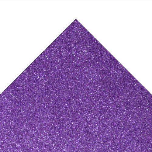 50888 Sullivans A3 Glitter Foam Sheet - 1.5mm Thick - Purple