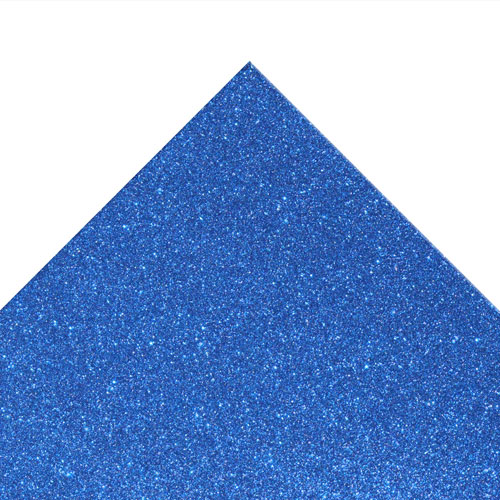50890 Sullivans A3 Glitter Foam Sheet - 1.5mm Thick - Blue