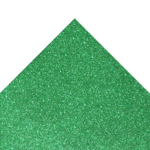 50893 Sullivans A3 Glitter Foam Sheet - 1.5mm Thick - Green