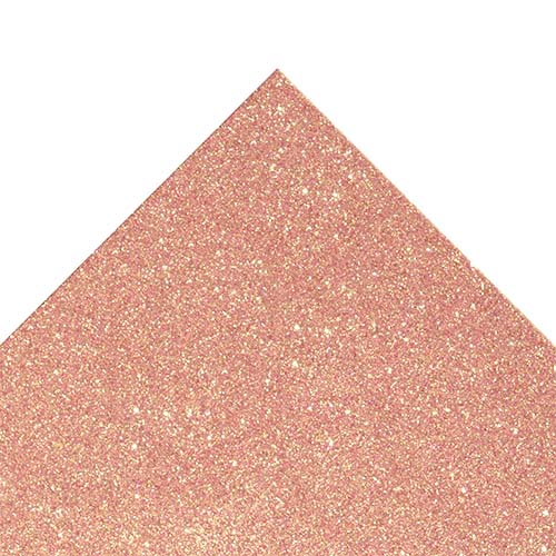 50895 Sullivans A3 Glitter Foam Sheet - 1.5mm Thick - Rose Gold