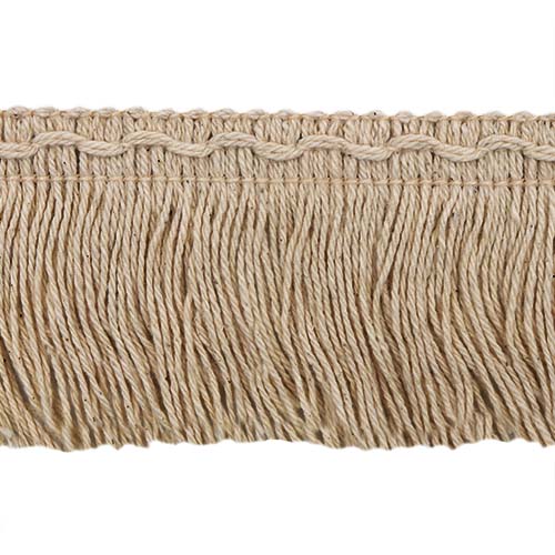 51146 Sullivans 50mm Cotton Fringe - Natural   20mts