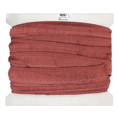 51267 Fringe Ruche Terracotta