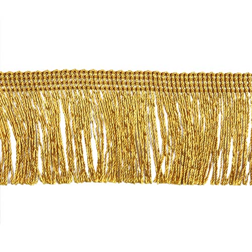 52029 Sullivans 50mm Rayon Cut Fringe - Harvest Gold 30mts