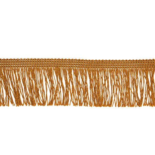 52030 Sullivans 50mm Rayon Cut Fringe - Burnt Gold - 30m