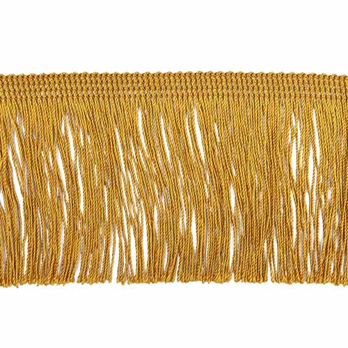 52059 Sullivans 75mm Rayon Cut Fringe - Harvest Gold 30mts