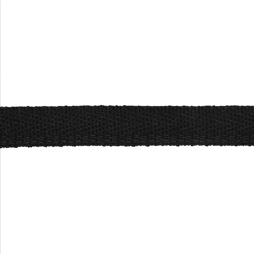 53112 Sullivans 15mm Cotton Webbing - Black 20mts