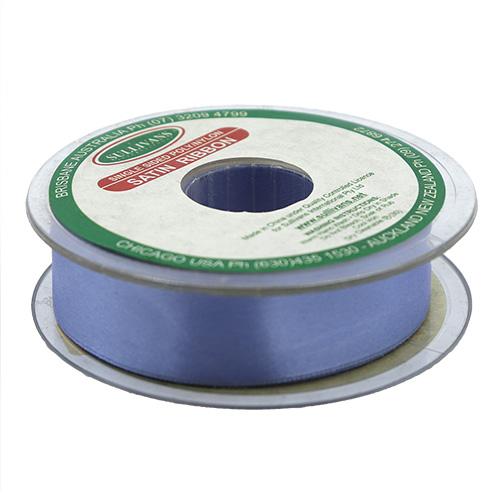 55277 Ribbon Satin 25mm Pale Royal