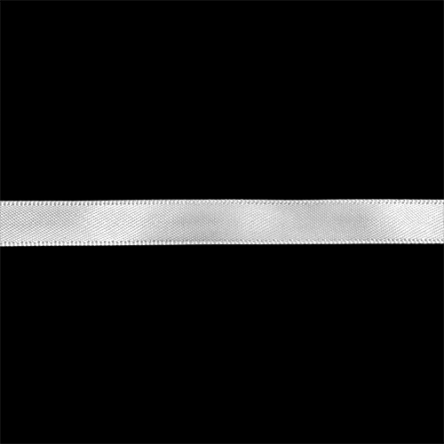 55466 Sullivans 10mm Double Sided Ribbon - White 20mts