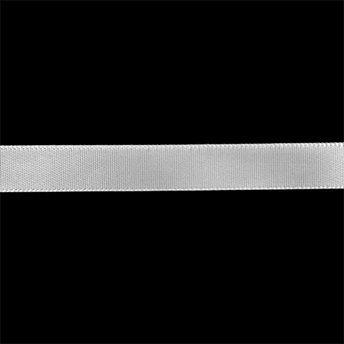 55509 Sullivans 13mm Satin Single Sided Ribbon - White 6mts