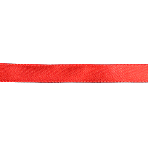 55519 Sullivans 13mm Satin Single Sided Ribbon - Red 6mts